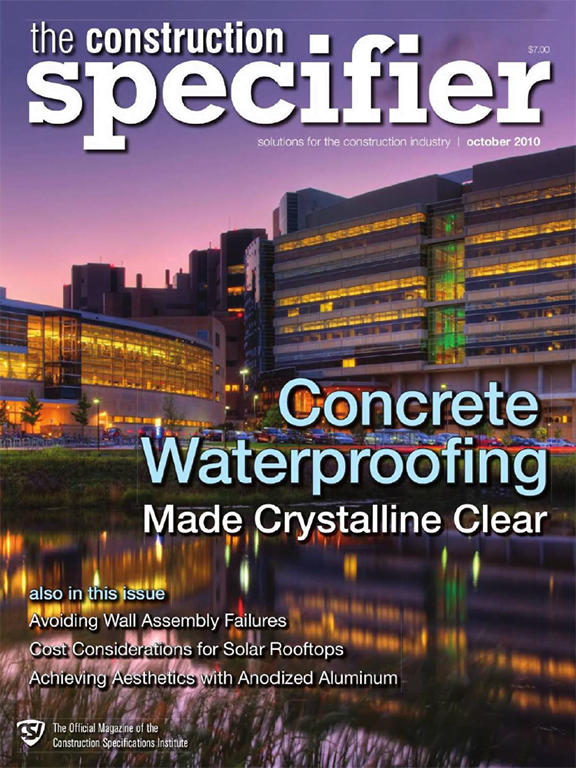Waterproofing From Within Crystalline Protection for Concrete Slabs