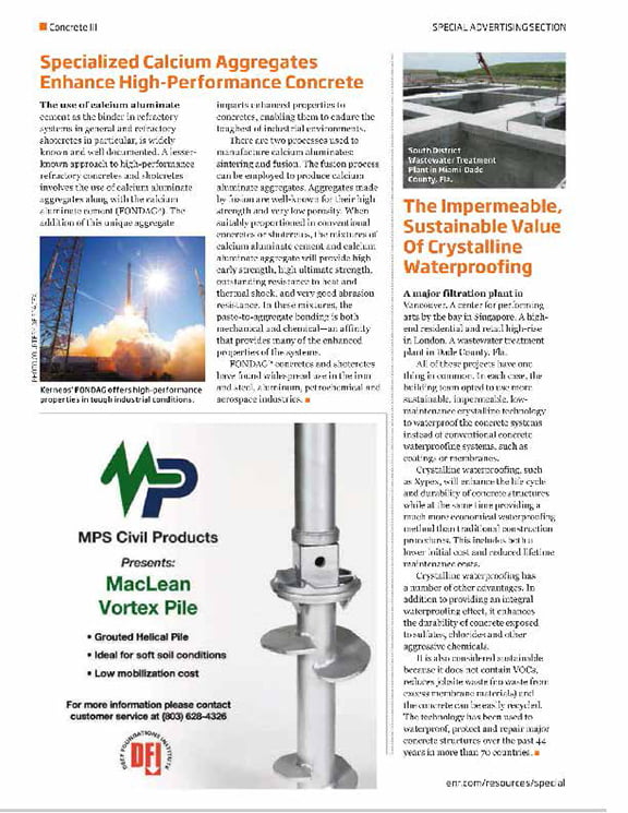 The Impermeable, Sustainable Value of Crystalline Waterproofing Xypex